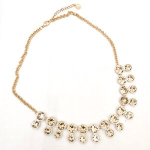 Liz Claiborne White Champagne Bubble Necklace EUC